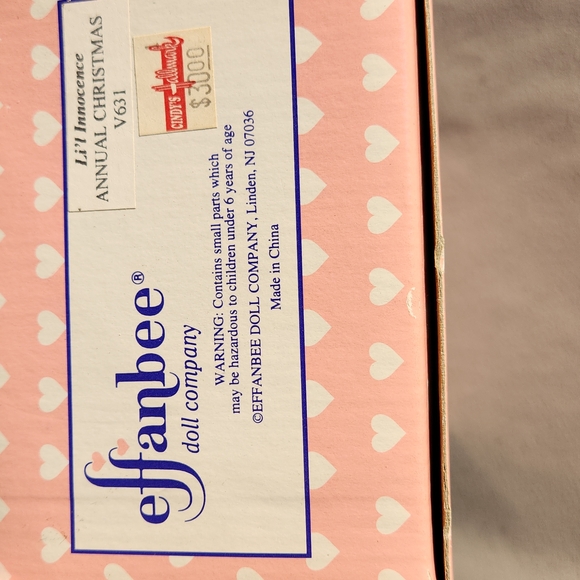 Effenbee Annual Christmas Doll in original box. "Lil Innocence" - Picture 3 of 3